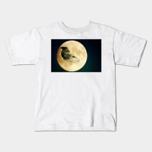 Raven Moon Kids T-Shirt